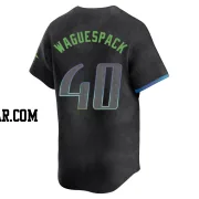 Jacob Waguespack Youth Tampa Bay Rays Charcoal Limited 2024 City Connect Jersey