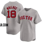 Jacob Wallace Men's Boston Red Sox Gray Limited Away Jersey