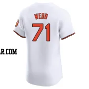 Jacob Webb Men's Baltimore Orioles White Elite Home Jersey