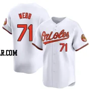 Jacob Webb Men's Baltimore Orioles White Limited Home Jersey