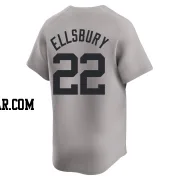 Jacoby Ellsbury Men's New York Yankees Gray Limited Away Jersey