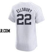 Jacoby Ellsbury Men's New York Yankees White Elite Home Jersey