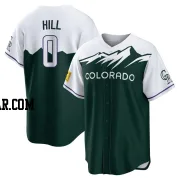 Jaden Hill Youth Colorado Rockies Green Replica 2022 City Connect Jersey