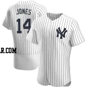 Jahmai Jones Men's New York Yankees White Authentic Home Jersey