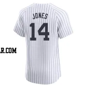 Jahmai Jones Men's New York Yankees White Elite Home Jersey