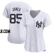 Jahmai Jones Women's New York Yankees White Limited Yankee Home Jersey