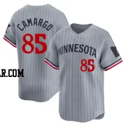 Jair Camargo Men's Minnesota Twins Gray Limited Road Jersey