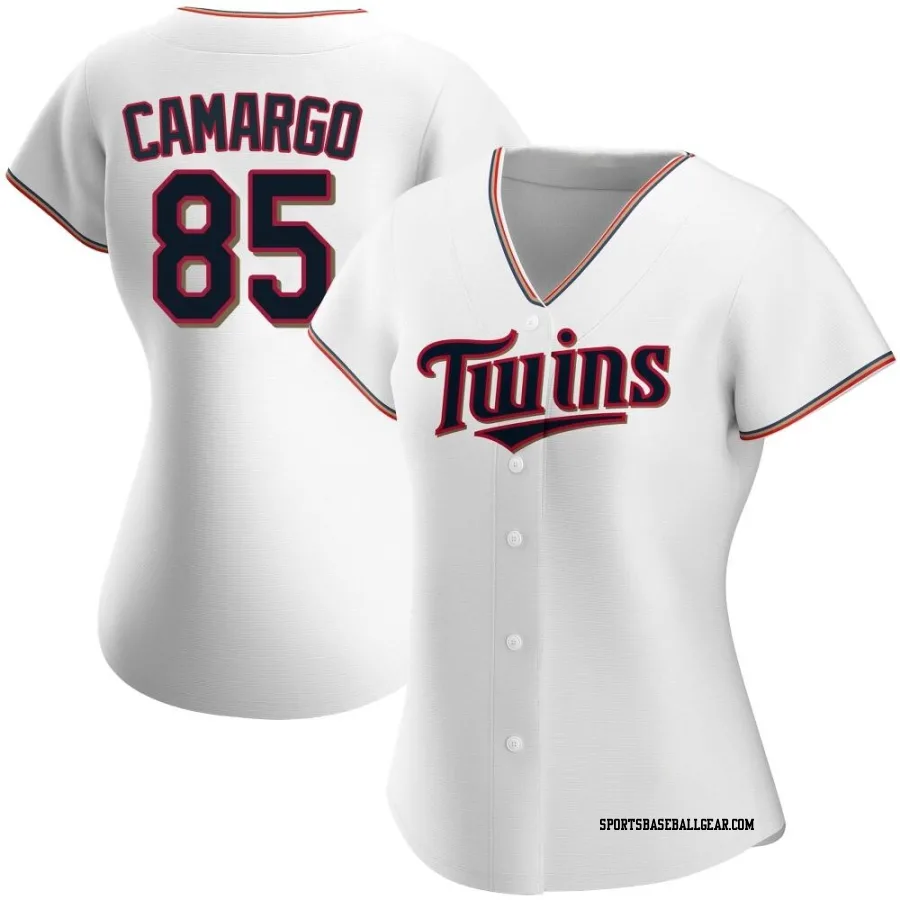 Jair Camargo Women's Minnesota Twins White Authentic Home Jersey