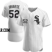 Jairo Iriarte Men's Chicago White Sox White Authentic Home Jersey