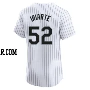 Jairo Iriarte Men's Chicago White Sox White Elite Home Jersey