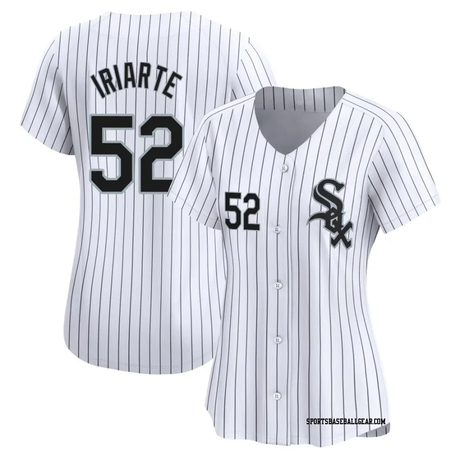 Jairo Iriarte Women's Chicago White Sox White Limited Home Jersey