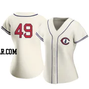 Jake Arrieta Women's Chicago Cubs Cream Authentic 2022 Field Of Dreams Jersey