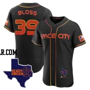 Jake Bloss Men's Houston Astros Black Authentic 2023 Space City Ready 2 Reign Flex Base Jersey