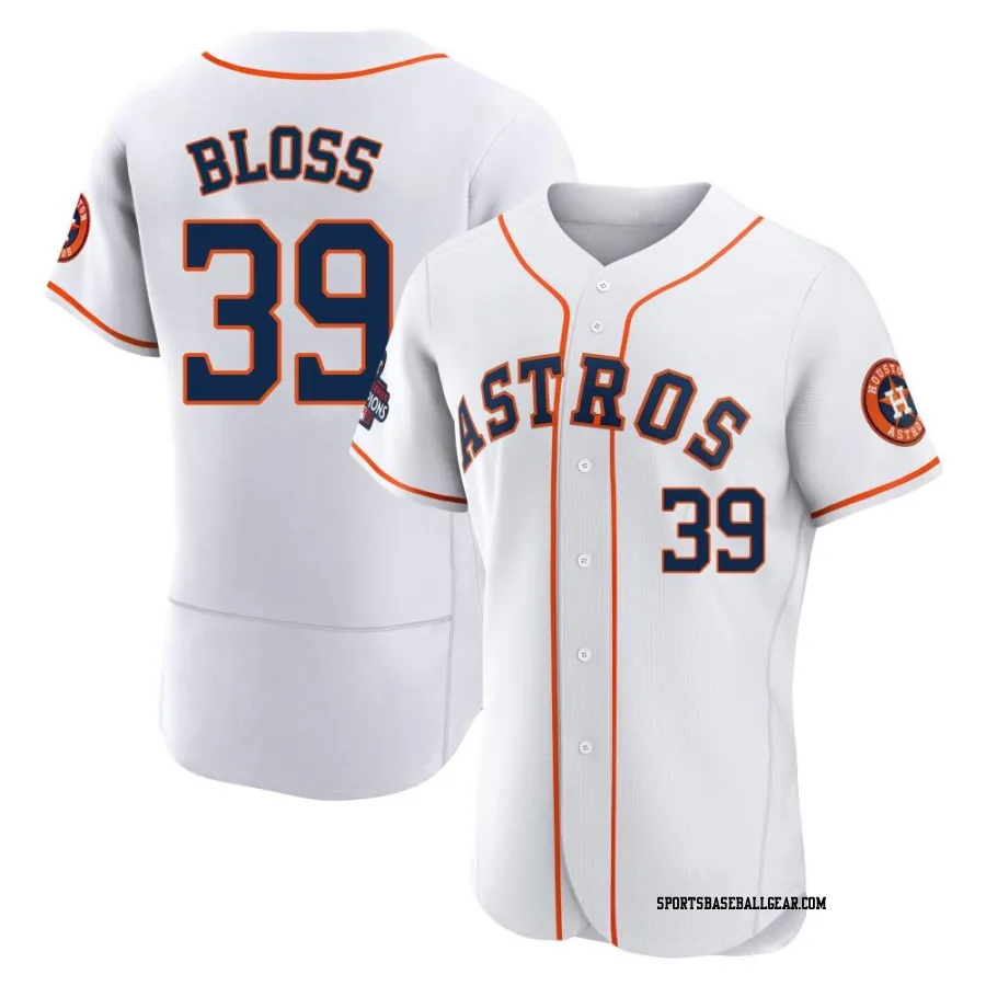 Jake Bloss Men's Houston Astros White Authentic 2022 World Series Champions Home Jersey