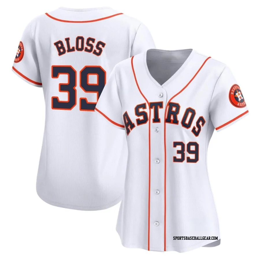 Jake Bloss Women's Houston Astros White Limited Home Jersey