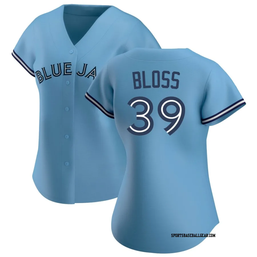 Jake Bloss Women's Toronto Blue Jays Blue Authentic Jersey