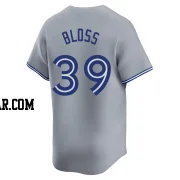 Jake Bloss Youth Toronto Blue Jays Gray Limited Away Jersey