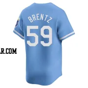 Jake Brentz Men's Kansas City Royals Light Blue Limited Alternate Jersey