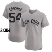 Jake Cousins Men's New York Yankees Gray Elite Road Jersey