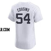 Jake Cousins Men's New York Yankees White Elite Home Jersey