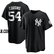 Jake Cousins Youth New York Yankees Black/White Replica Jersey