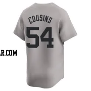 Jake Cousins Youth New York Yankees Gray Limited Away Jersey