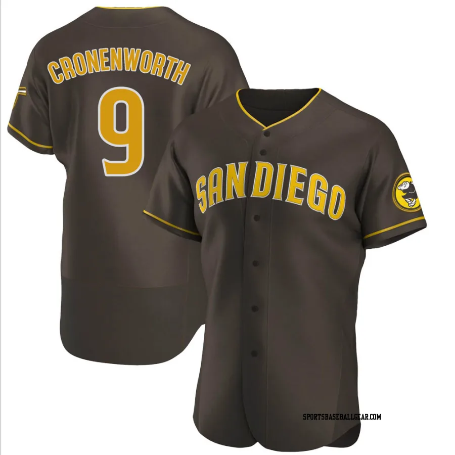 Jake Cronenworth Men's San Diego Padres Brown Authentic Road Jersey