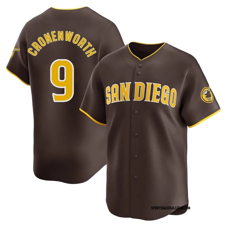 Jake Cronenworth Men's San Diego Padres Brown Limited Away Jersey