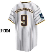 Jake Cronenworth Men's San Diego Padres White Replica 2024 World Tour Seoul Series Home Jersey