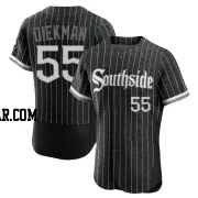 Jake Diekman Men's Chicago White Sox Black Authentic 2021 City Connect Jersey