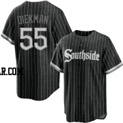 Jake Diekman Men's Chicago White Sox Black Replica 2021 City Connect Jersey