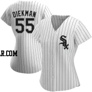 Jake Diekman Women's Chicago White Sox White Authentic Home Jersey