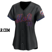 Jake Diekman Women's New York Mets Black Limited Alternate Jersey