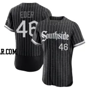 Jake Eder Men's Chicago White Sox Black Authentic 2021 City Connect Jersey