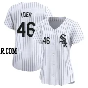 Jake Eder Women's Chicago White Sox White Limited Home Jersey