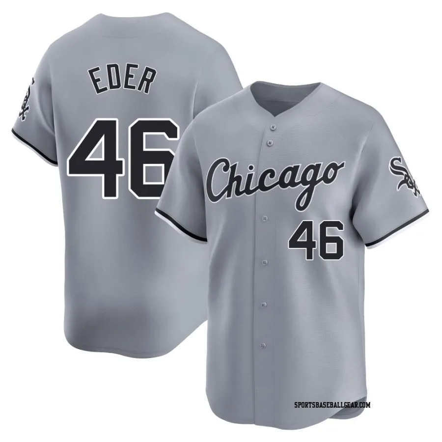 Jake Eder Youth Chicago White Sox Gray Limited Road Jersey