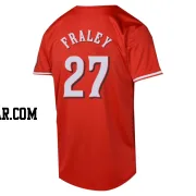 Jake Fraley Men's Cincinnati Reds Red Limited Alternate Jersey