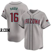 Jake Hager Youth Arizona Diamondbacks Gray Limited Away Jersey