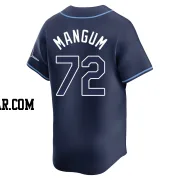 Jake Mangum Men's Tampa Bay Rays Navy Limited Away Jersey