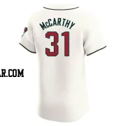 Jake McCarthy Men's Arizona Diamondbacks Cream Elite Home Jersey