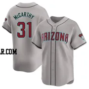 Jake McCarthy Men's Arizona Diamondbacks Gray Limited Away Jersey