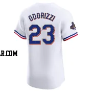 Jake Odorizzi Men's Texas Rangers Gold Elite White 2024 Collection Jersey