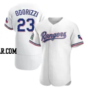 Jake Odorizzi Men's Texas Rangers White Authentic Home Jersey