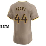 Jake Peavy Men's San Diego Padres Brown Elite Alternate Jersey