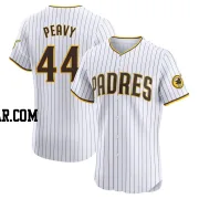 Jake Peavy Men's San Diego Padres White Elite Home Jersey