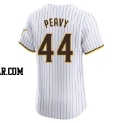 Jake Peavy Men's San Diego Padres White Elite Home Jersey