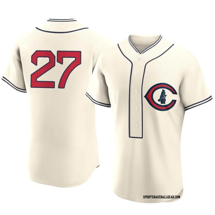 Jake Reindl Men's Chicago Cubs Cream Authentic 2022 Field Of Dreams Jersey