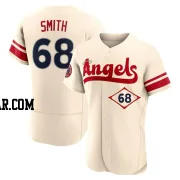 Jake Smith Men's Los Angeles Angels Cream Authentic 2022 City Connect Jersey