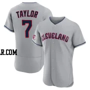 Jake Taylor Men's Cleveland Guardians Gray Authentic Road Jersey