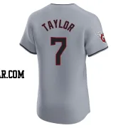 Jake Taylor Men's Cleveland Guardians Gray Elite Road Jersey